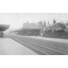 Hassocks Railway Station 1911 Panoramic View Sussex Postcard