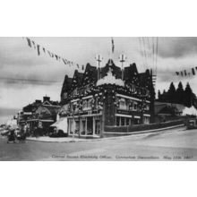 Haywards Heath Electricity Office 1937 Coronation Sussex Postcard