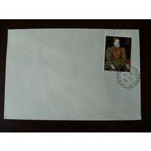 1968 GB Paintings 4d stamp Bromley Gardens Bromley Kent handstamp cancel SG771