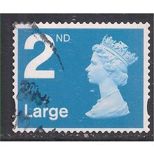 GB 2006 QE2 2nd Large Letter Blue Machin 2 bands SG 2652 ( 1411 )