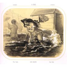 summer- edouard de beamont c1850 Poster Canvas Movie Film Print A0 A1 A2 A3 A4 A