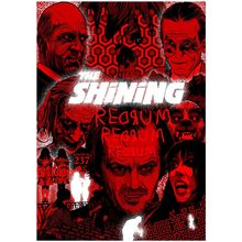 The Shining 3 Poster Canvas Movie Film Print A0 A1 A2 A3 A4 A5 A6 Art Wall Decor