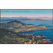 Panorama du Trayas pris du Cap Roux, L'Estérel, c.1920s - Lévy et Neurdein CPA