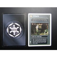 Star Wars 1995 Premiere Decipher CCG W/B Card EG-6 (Eegee-Six) DS
