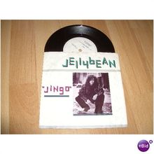 jellybean, jingo. 1987 7" p/s. chrysalis, jel 2