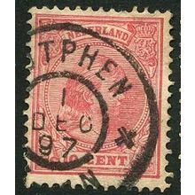 1891/1894 NVPH 37 - #2 fine used (o)