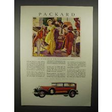 1930 Packard Car Ad - England, Lady Hamilton