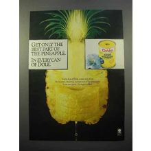 1982 Dole Sliced Pineapple Ad - The Best Part