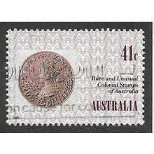 AUS 1990 41c '150TH ANN OF PENNY BLACK' FINE USED (EBID59-046)