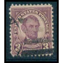Used 635 3c Abraham Lincoln Just Clears M09944