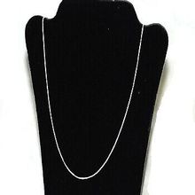Sterling Silver box 18 inch 0.9 mm Neckchain