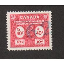 FU96 - Canada Unemployment Insurance Revenue Stamp (Used)