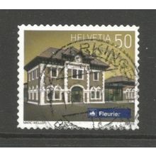 Switzerland 2018 50c Building, used.