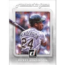 2016 Donruss Masters of the Game Ricky Henderson