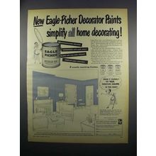 1949 Eagle Picher Paint Ad - Simplify Decorating
