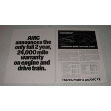 1976 AMC American Motors Ad - 24,000 Mile Warranty