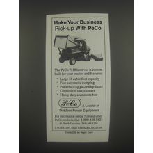 1991 PeCo 7118 lawn vac Ad - Make your business pick-up with PeCo