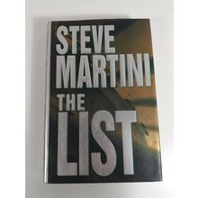 The List by Steve Martin 1997 hardback DJ fiction novel