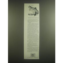 1981 Miller Beer Ad - Outdoors by Lee Wulff Fish don't play by the rules