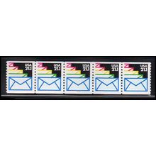 2150 21.1c Envelopes Very Fine MNH LGG PNC 111111/5 X2521