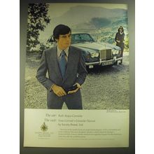 1974 Society Brand Nino Cerruti Corniche Flannel Suit Ad - Rolls Royce Corniche