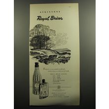 1952 Atkinsons Royal Briar Lotion Advertisement