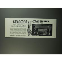 1976 Eagle Claw Trailmaster Fishing Rod Advertisement