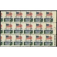 1338, Mint NH 6¢ Misperfed Error Block of 15 Stamps - Stuart Katz