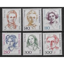 BERLIN - 1986 U/M 'GERMAN WOMEN' (6v) (EBID66-065XL)