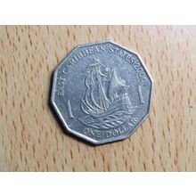 Eastern Caribbean Territories 2000 $1 Dollar Coin