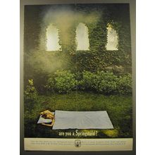 1961 Springmaid Fashion Sheets Advertisement - are you a Springmaid?
