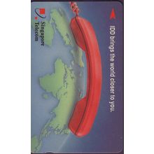 IDD Brings The World Closer To You $5 Telephone Card (Used)