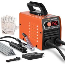 Super Mini Stick Welder Machine,110V 250A ARC Portable MMA Welding Machine for B