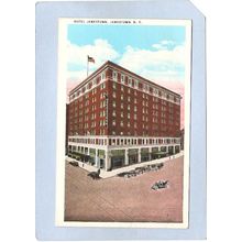 New York Jamestown Hotel Jamestown Street Scene Intersection w/Trolley Tra~939