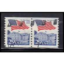 Used 2609 29c White House Very Fine CNP Left 6 PA1490