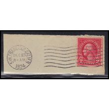 Used 634 2c George Washington Fine San Francisco, CA. 9 BPS E0132