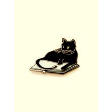 Bookstore Cats Enamel Pin by Out Of Print