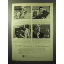 1964 Bell Telephone Ad - Help The Handicapped