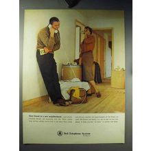 1964 Bell Telephone Ad - First Friend in Neighborhood