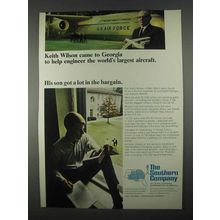 1967 The Southern Company Ad - World's Largest Aircraft