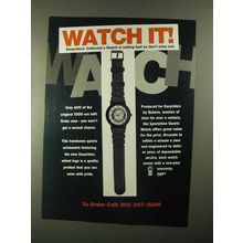 1992 Bulova Easyriders' Collector's Watch Ad - Watch It