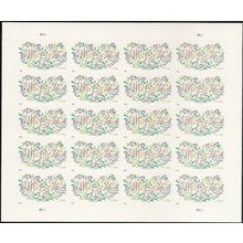 Yes, I Do - Full Sheet of 20 - 70 Cent Wedding Postage Stamps Scott 4881