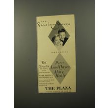 1954 The Plaza Hotel Advertisement - Peter Lind Hayes and Mary Healy