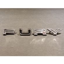 1964 Plymouth Fury Emblems OEM 2480489 2480490 2480491 2480492