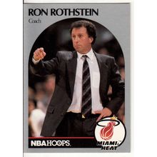 1990-91 Hoops Ron Rothstein basketball card #318 - Heat