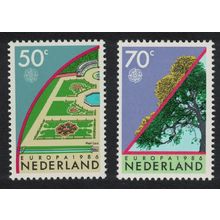Netherlands Nature conservation Europa 2v 1986 MNH SG#1484-1485