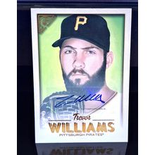 TREVOR WILLIAMS 2018 TOPPS GALLERY AUTOGRAPH BASEBALL CARD #60