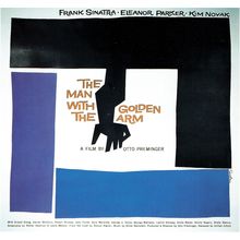 The Man With The Golden Arm- US 1955 Poster Canvas Movie Film Print A0 A1 A2 A3