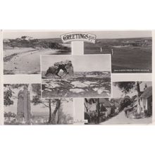 ED513 GREETINGS FROM THURLESTONE MULTI VIEW . RP POSTCARD