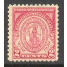 682 2c Massachusetts Fine MNH Q0218